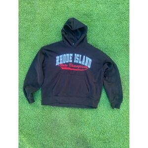 Rhode Island State Champions Hoodie Pullover Sweatshirt Comfy Black